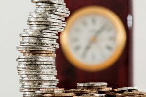 Silver and gold coins 128867